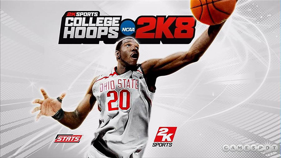 The Official Picture of College Hoops 2K8, One of basketball games for pc.