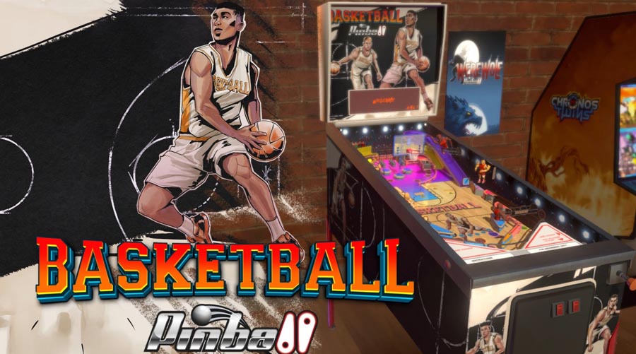 The official picture of Basketball Pinball