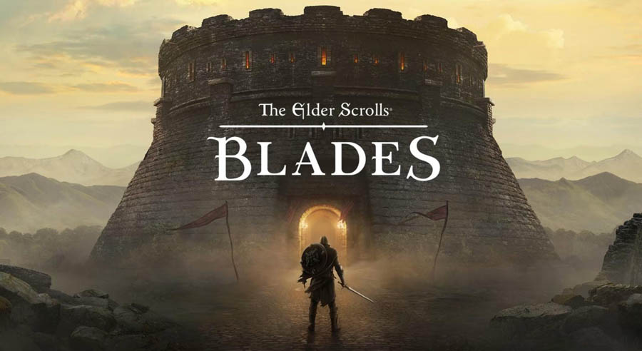 The official picture of Elder Scrolls: Blades. one of the best aaa games on android.