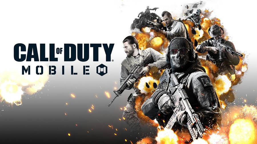 The Official Picture of Call of Duty: Mobile with its characters, One of best aaa games on ios.