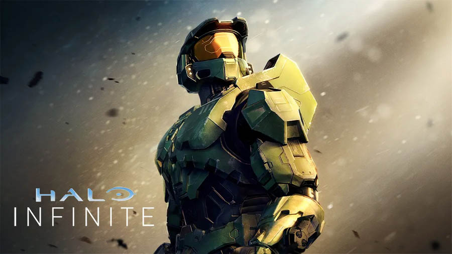 The Official Picture of Halo Infinite with Masterchief, One of best aaa games on xbox.