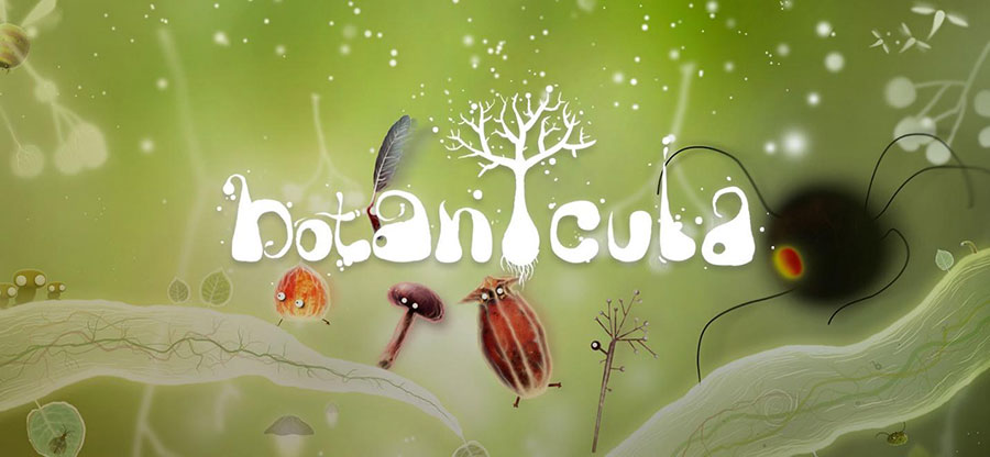 The Official Picture of Botanicula featuring its characters, One of best adventure games for android.