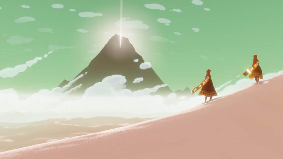 The official wallpaper of Journey,one of the best adventure games for iphone.