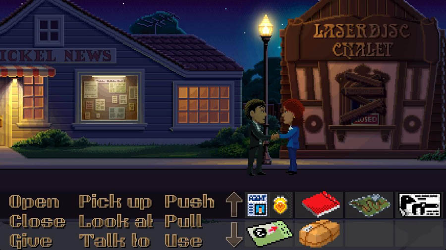 The official picture of Thimbleweed Park, one of the best adventure games for iphone.