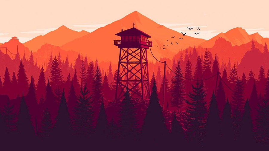 The Official Picture of Firewatch, One of best adventure games for pc.