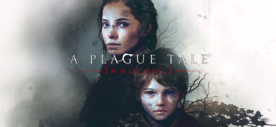 The Official Picture of A Plague Tale: Innocence Featuring its main characters, One of best adventure games for ps5.