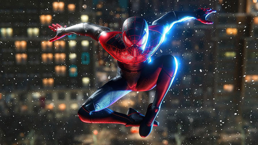 The Official Picture of Spider-Man: Miles Morales, One of best adventure games for ps5.