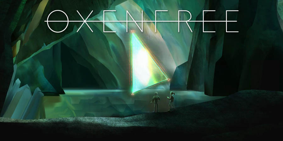 The main picture of Oxenfree, one of the best adventure games for switch.