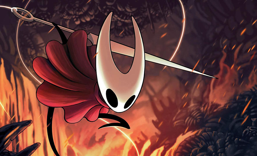 The official picture of Hollow Knight.