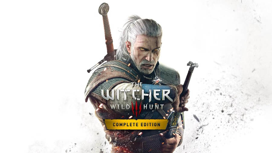 The official picture of The Witcher 3, one of the best games on steam.