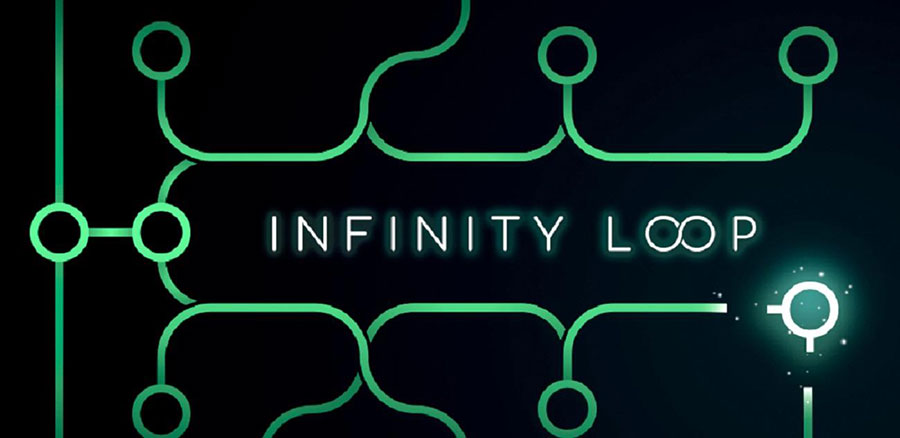 The Official Picture of Infinity Loop, One of best android games for airplane mode.