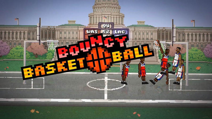 The Official Picture of Bouncy Basketball, One of best basketball games for android.