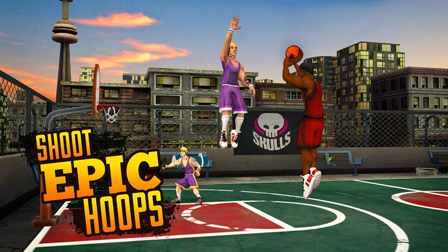 The Official Picture of Jam League Basketball, One of best basketball games for android.