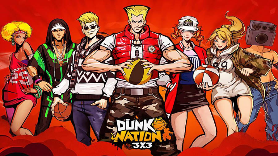 The Official Picture of Dunk Nation 3X3, One of best basketball games for android.