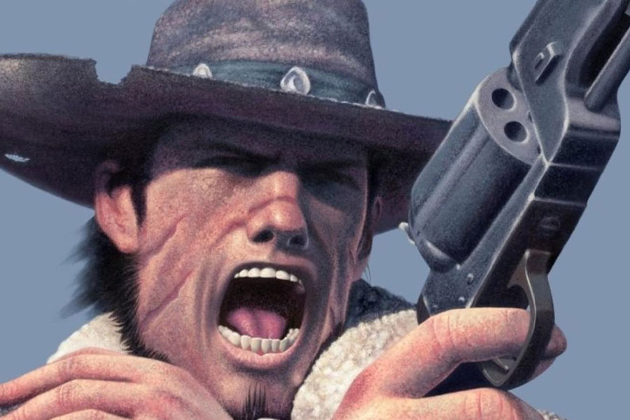 The in game Picture of Red Dead Revolver, one of the best cowboy video games.