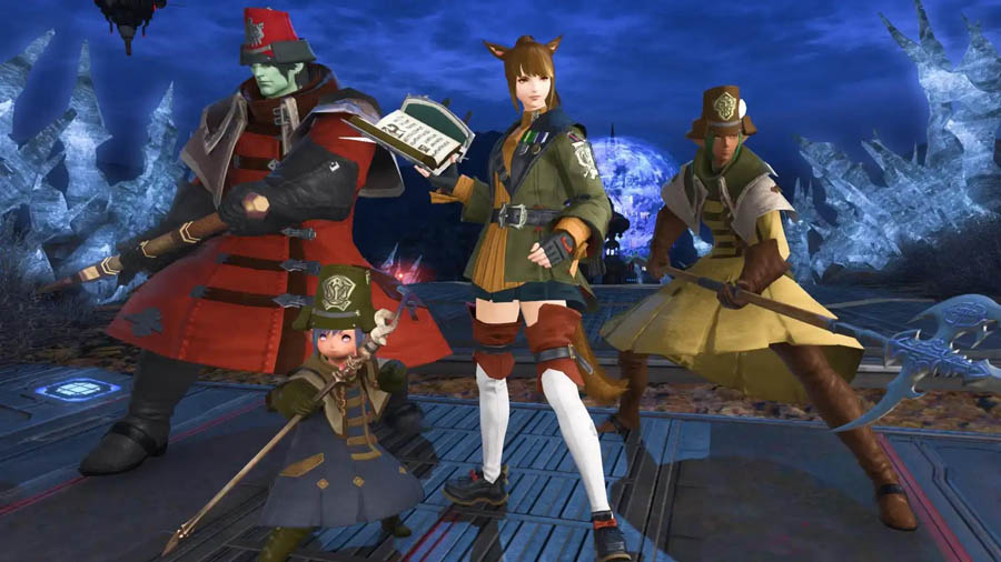 An official picture of Final Fantasy XIV Online.