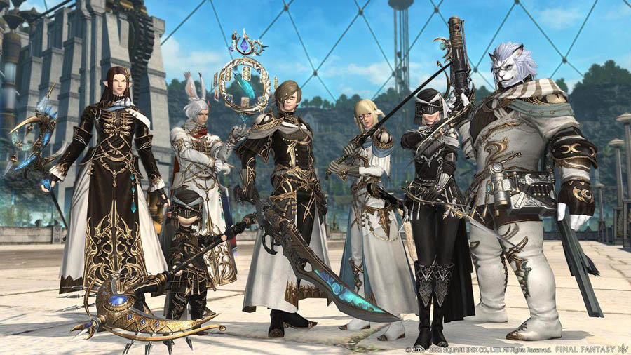 An official picture of Final Fantasy XIV Online.