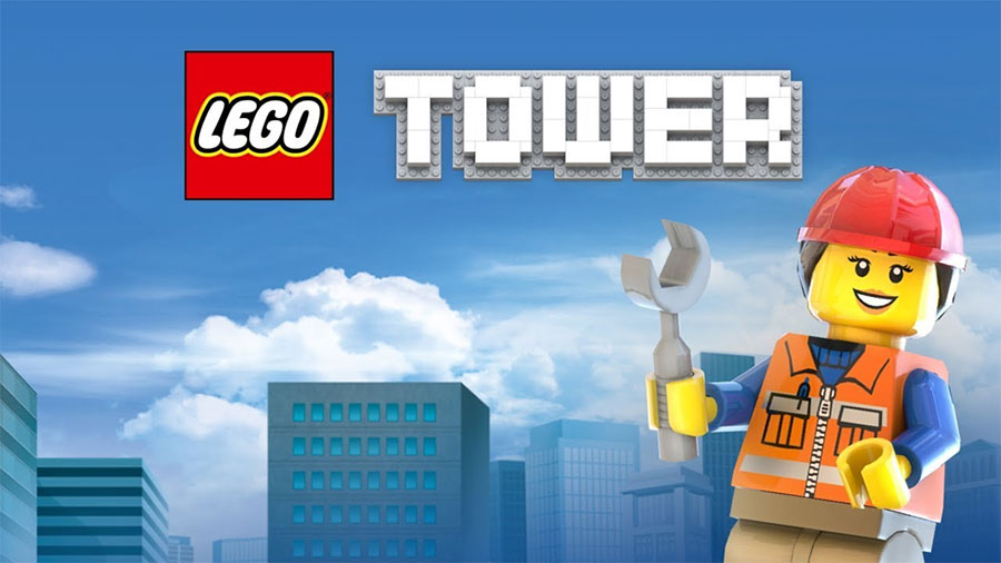 The Official Picture of LEGO® Tower, One of best free ipad games for 10 year olds.