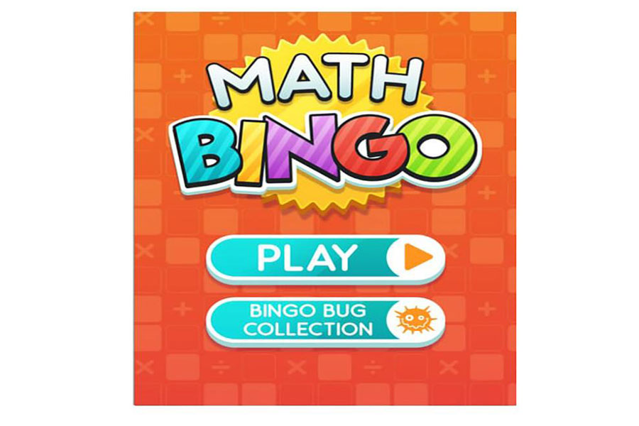 in game Picture of Math Bingo, One of best free ipad games for 9 year olds.