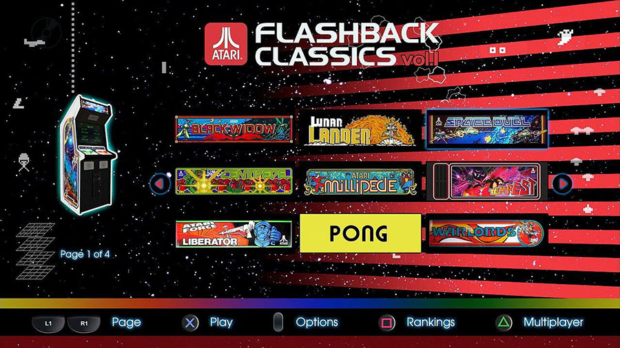 A Picture of Atari Flashback Classics, best gaming console for kids.