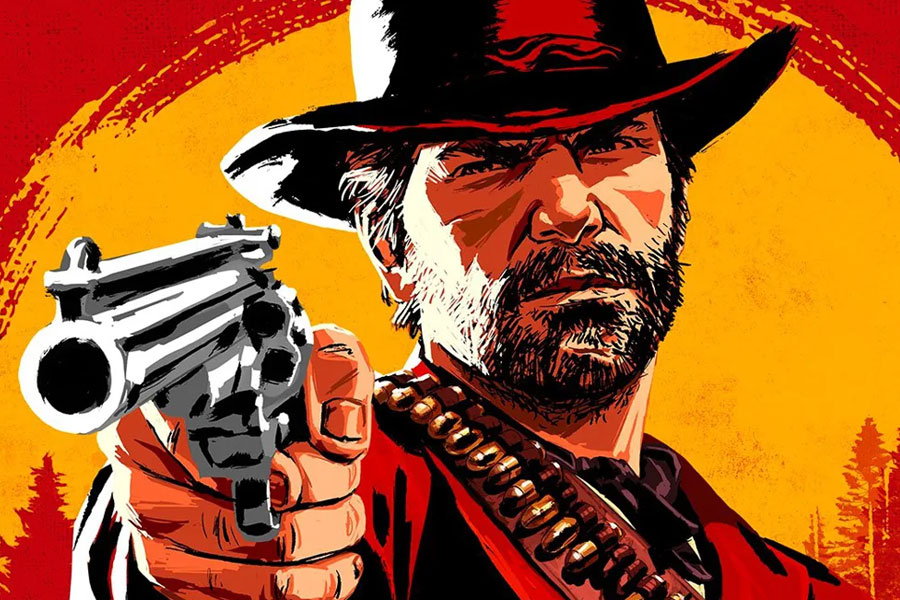 The Official Picture of Red Dead Redemption 2 featuring Arthur Morgan, One of The best historical video games.