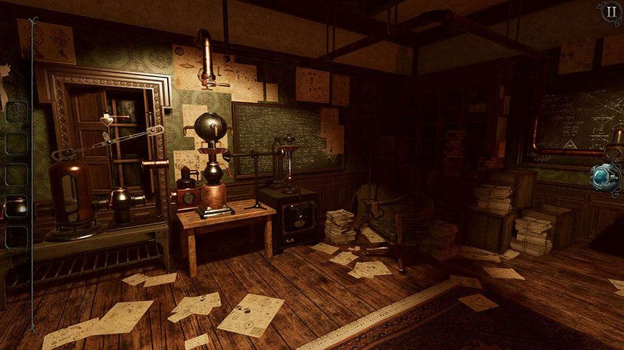 Screenshot of "The Room: Old Sins" showing an intricate puzzle.