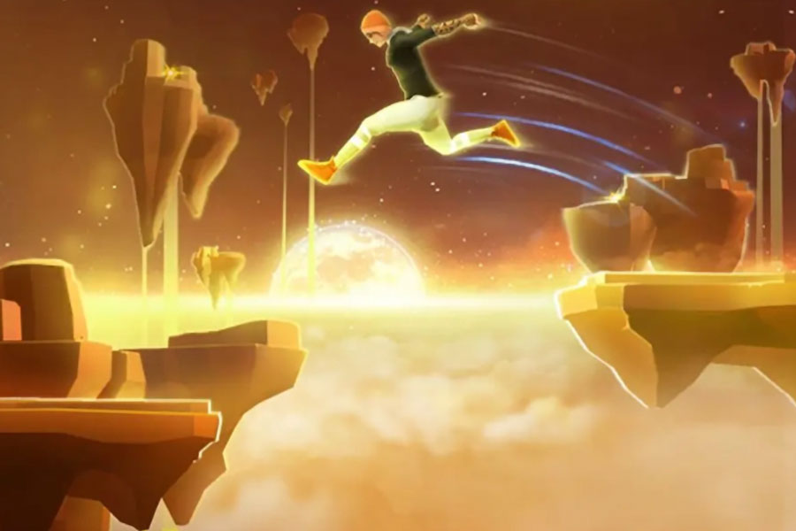 The Official Picture of Sky Dancer Run, One of best running games for android.