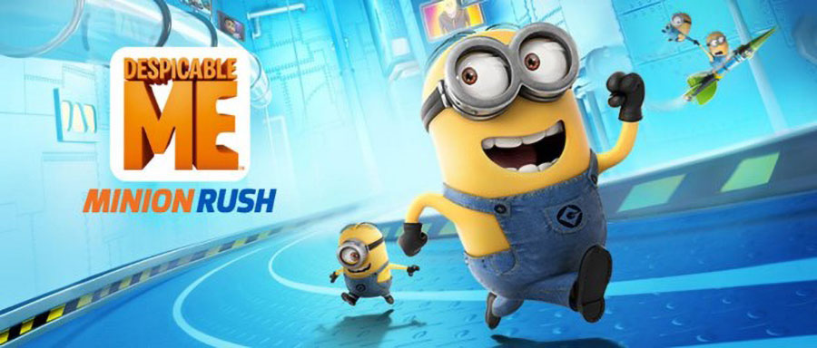 The Official Picture of Minion Rush: Despicable Me with minions, One of best running games for android.