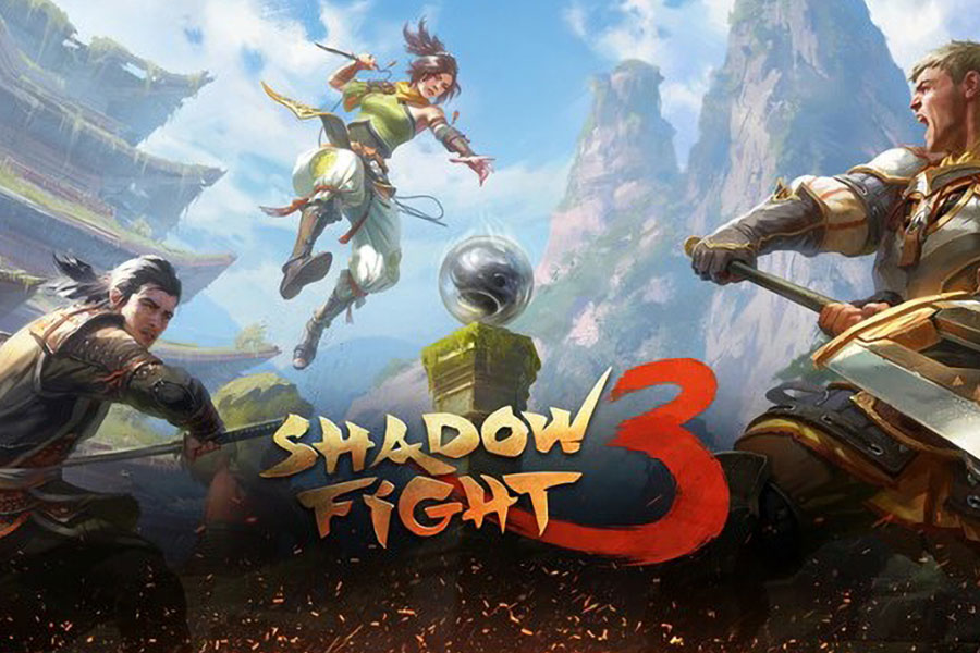 The Official Picture of Shadow Fight 3, One of best samurai games android.