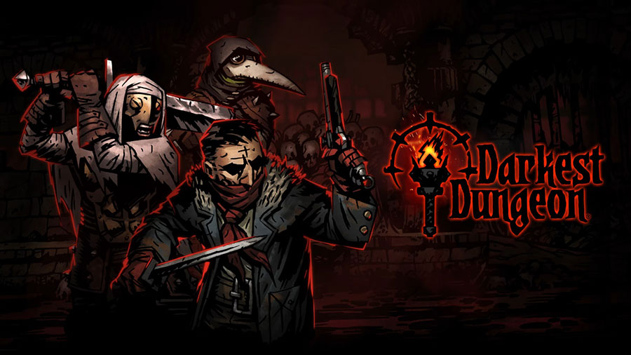 Cover art of Darkest Dungeon.