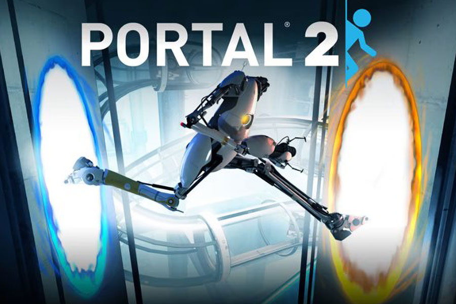 The Official Picture of Portal 2 featuring one of its main characters, One of best video games for couples.