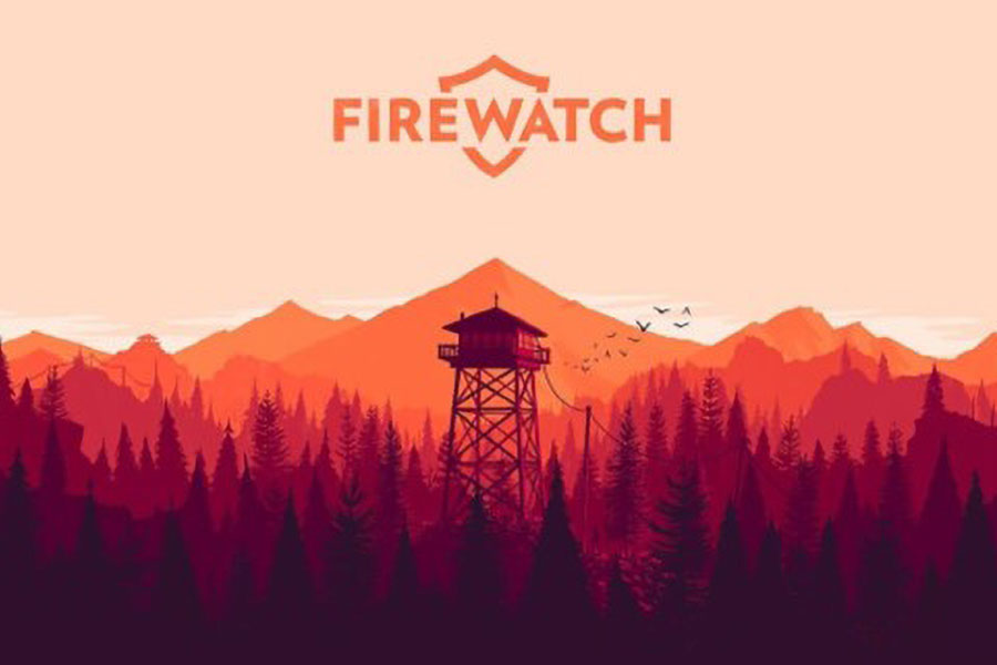 The Official Picture of Firewatch, One of best video games for depression.