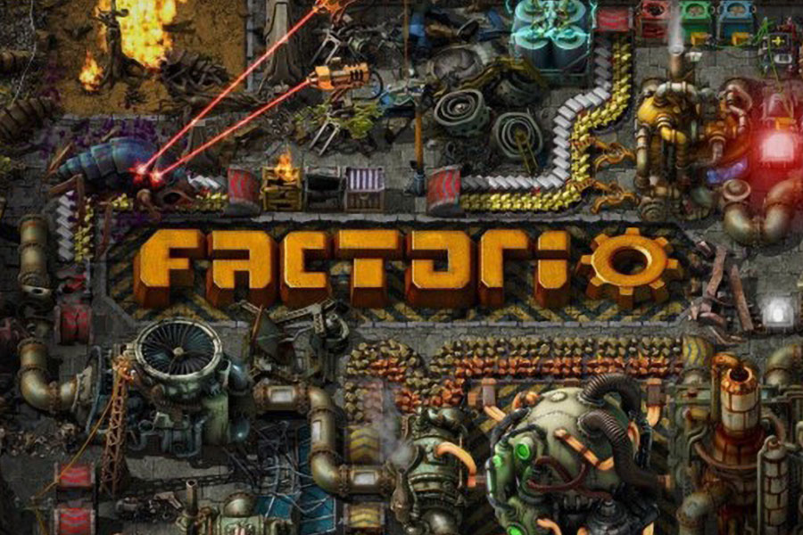 The Official Picture of Factorio, One of best video games for engineers.