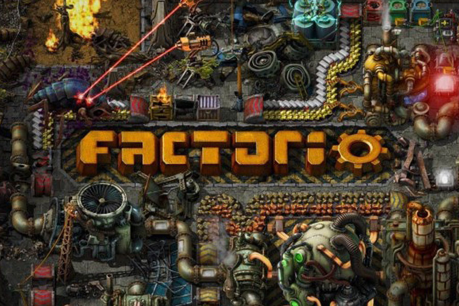 The Official Picture of Factorio, One of best video games for entrepreneurs.