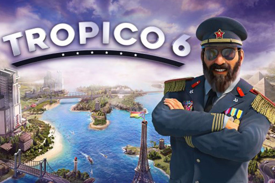 The Official Picture of Tropico 6, One of best video games for entrepreneurs.