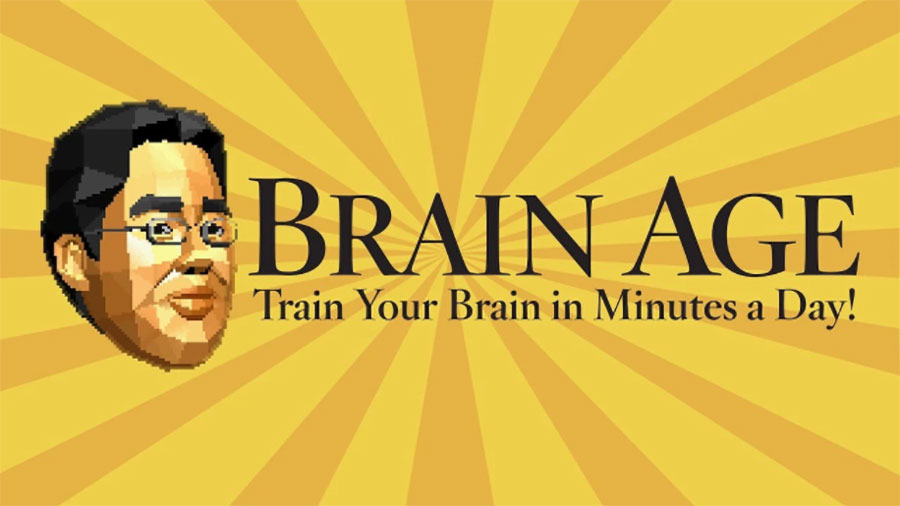 The Official Picture of Brain Age: Train Your Brain in Minutes a Day!, One of the best video games for improving memory.