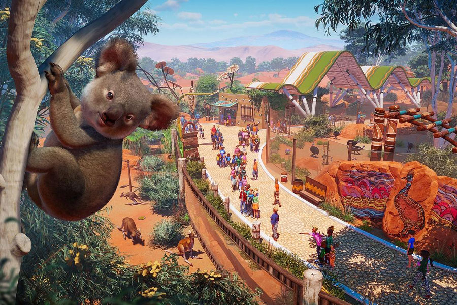 The Official Picture of Planet Zoo, One of best video games to play while watching tv.