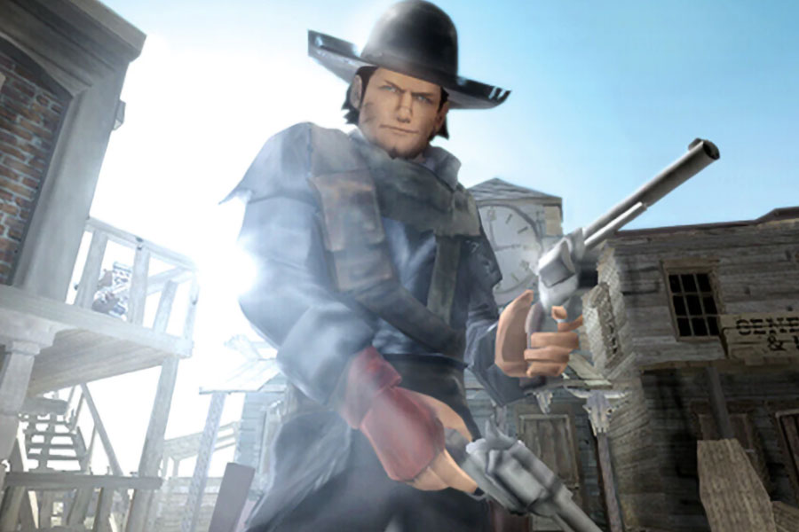 The in game Picture of Red Dead Revolver, one of the best western video games of all time.