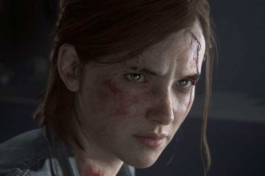 a Picture of Ellie From The Last of Us Series, One of The coolest video game characters.