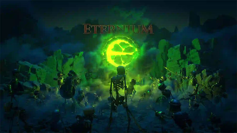 The Official Picture of Eternium, One of dungeon crawler games for android.