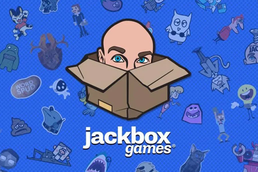 “Jackbox Party Pack game screen.”