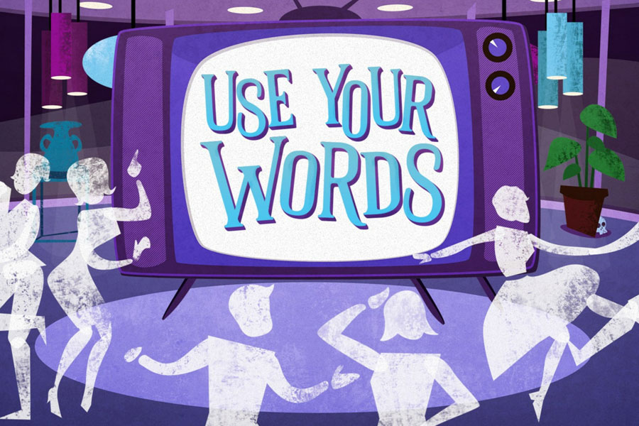 “Use Your Words game screen.”