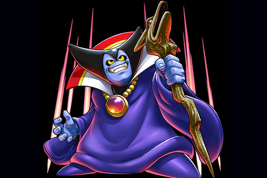 a picture of The Dragonlord from Dragon Quest, One of The hardest boss fights in games.