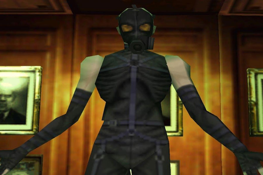 A Picture of Psycho Mantis from Metal Gear Solid, One of The hardest boss fights in games.