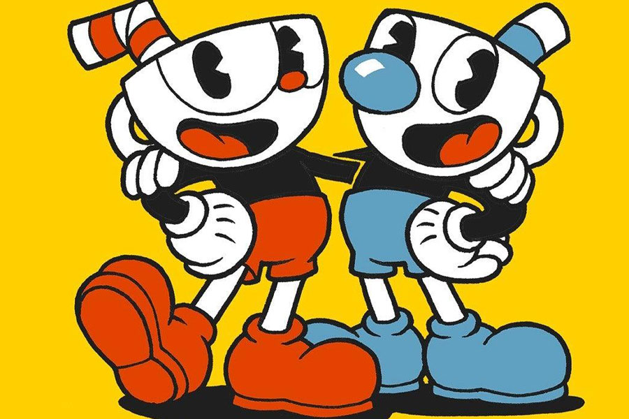 The Official Picture of Cuphead with its main characters, One of Top Titles with the hardest boss fights in games history.