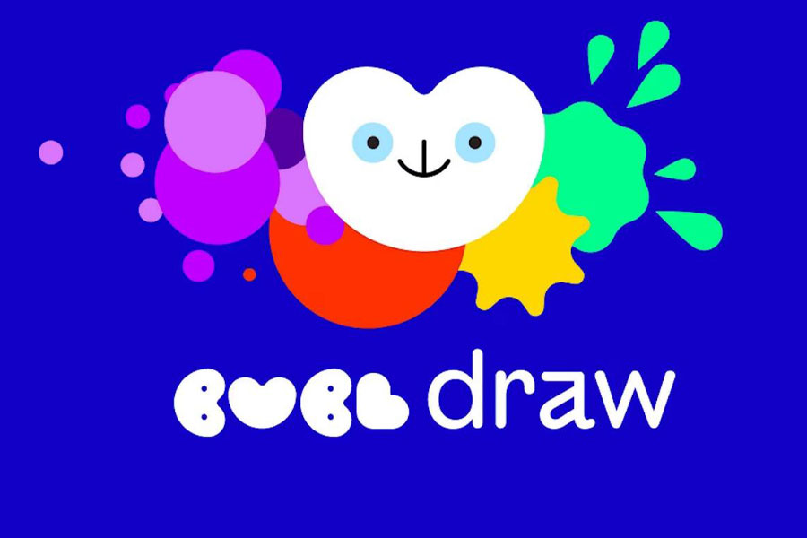 The Official Picture of Bubl Draw, One of ios kids games without ads.