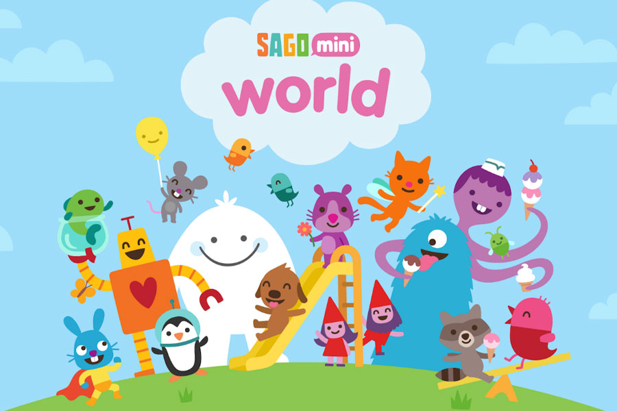 The Official Picture of Sago Mini World, One of kids android games without ads.