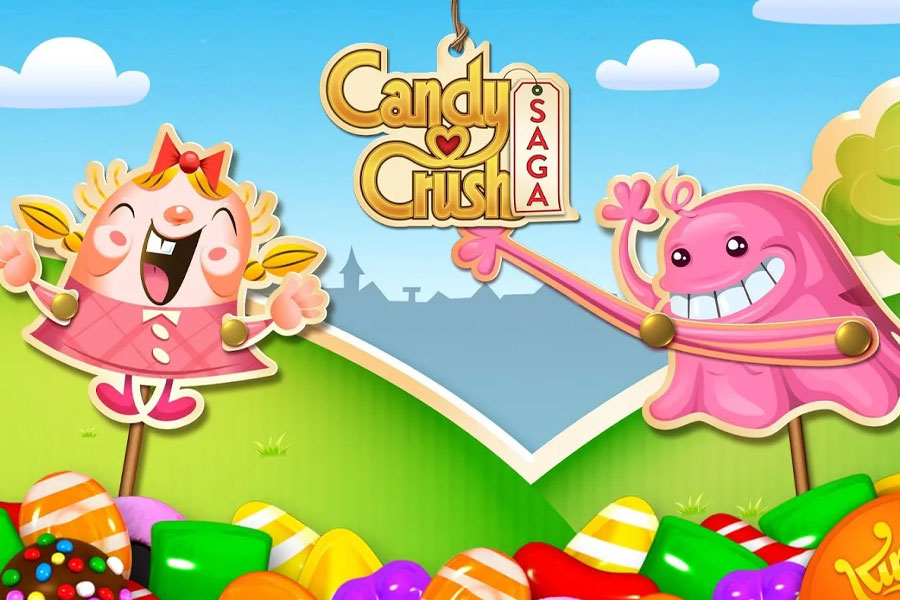 Candy Crush Saga Wallpaper.