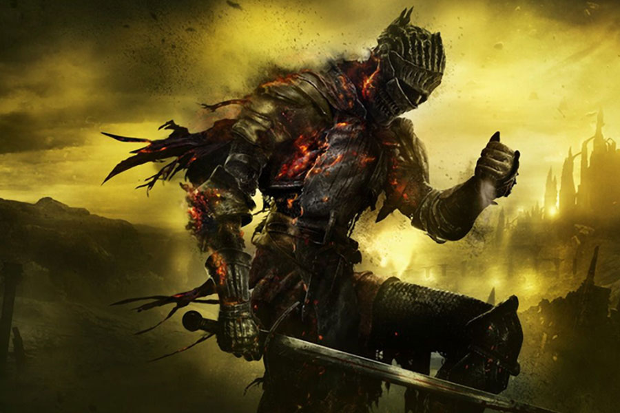 The Official Picture of Dark Souls, one of most addictive video games.