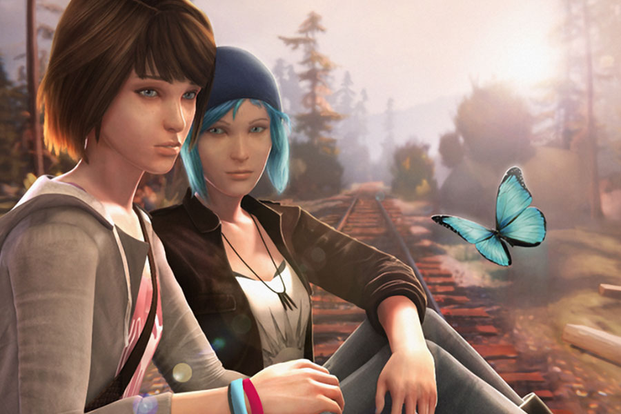 a fanart of Life is Strange featuring Max and Chloe, One of The most emotional video games.